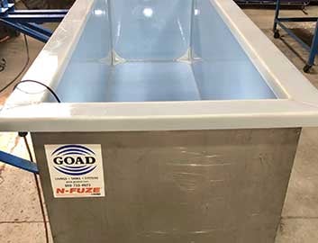 Bonded Kynar® Tank Lining