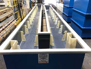 Bonded Kynar® Tank Lining