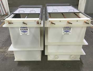 Polypropylene Plating Tanks