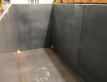 Bonded Kynar® Tank Lining