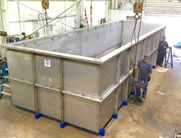 Stainless Steel Plating Tanks